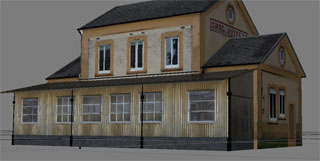 Gare de Sars-Poteries - avancement au 12 octobre 2014