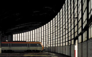 Villeneuve Saint-Georges - rotonde type P - intÃ©rieur