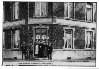 L'estaminet de la gare dans le passÃ©